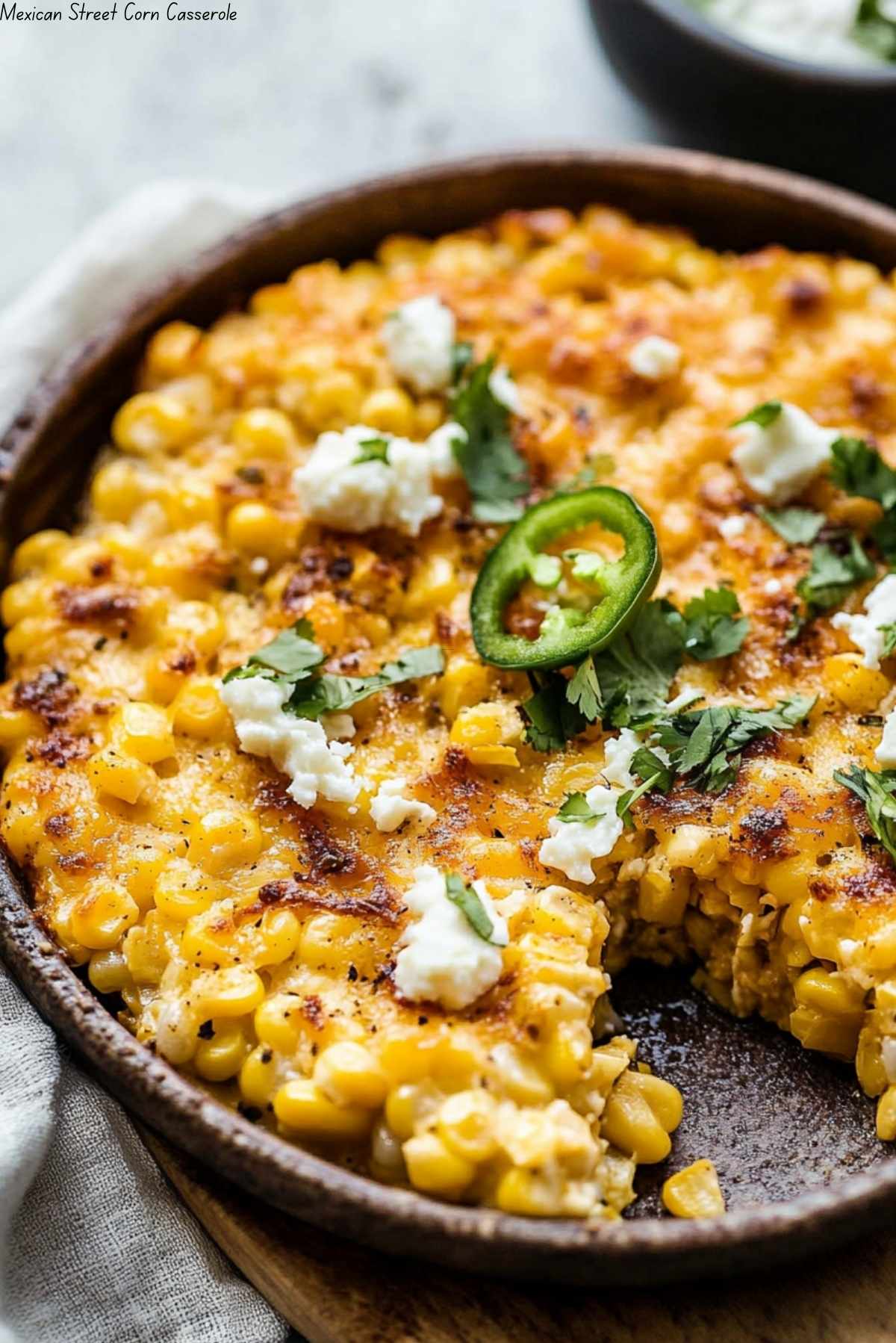 Mexican Street Corn Casserole
