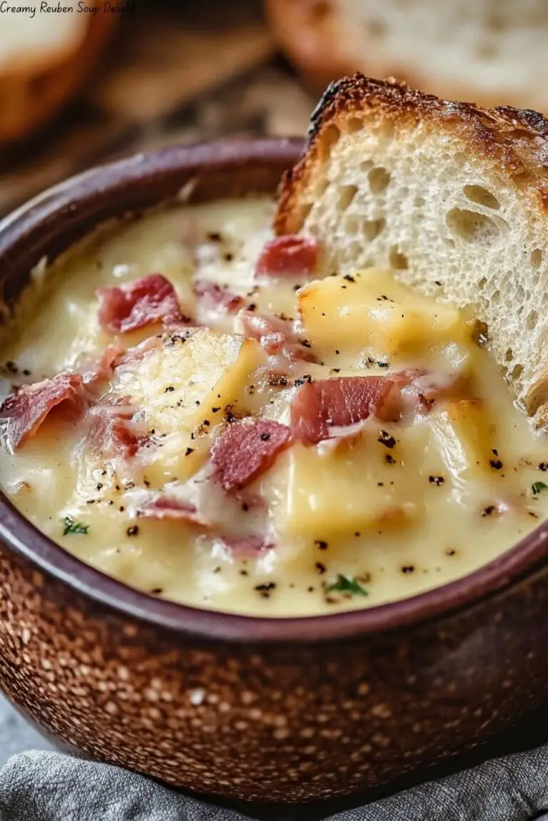 Creamy Reuben Soup Delight
