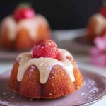 Strawberry Mini Bundt Cakes 3 Strawberry Mini Bundt Cakes