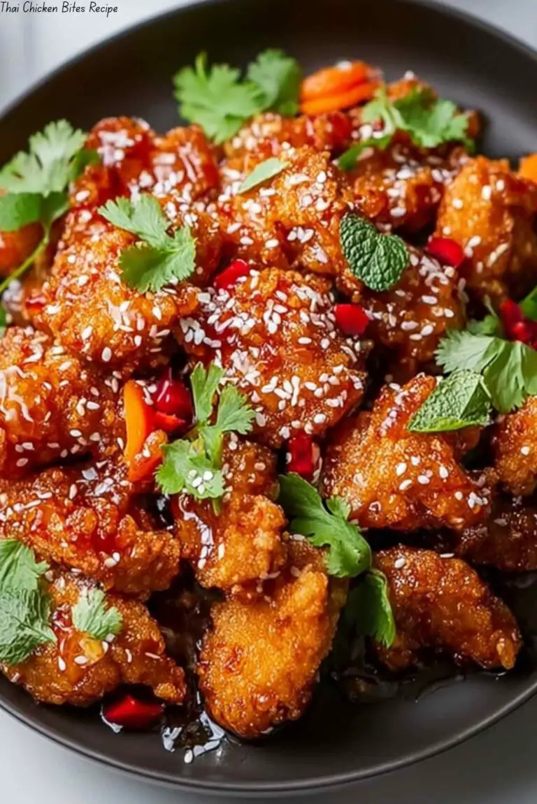 Thai Chicken Bites Recipe
