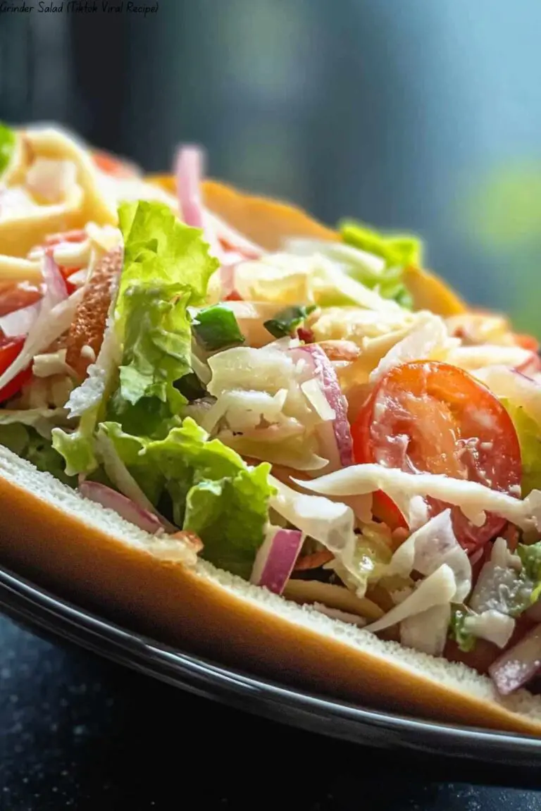 Grinder Salad (Tiktok Viral Recipe)