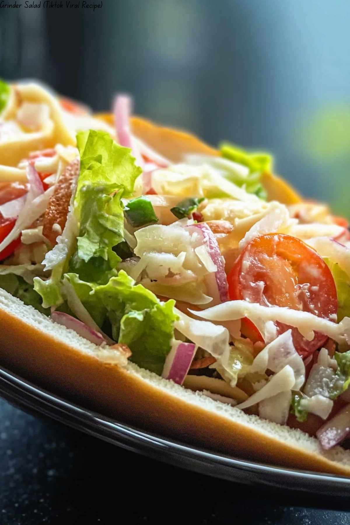 Grinder Salad (Tiktok Viral Recipe)