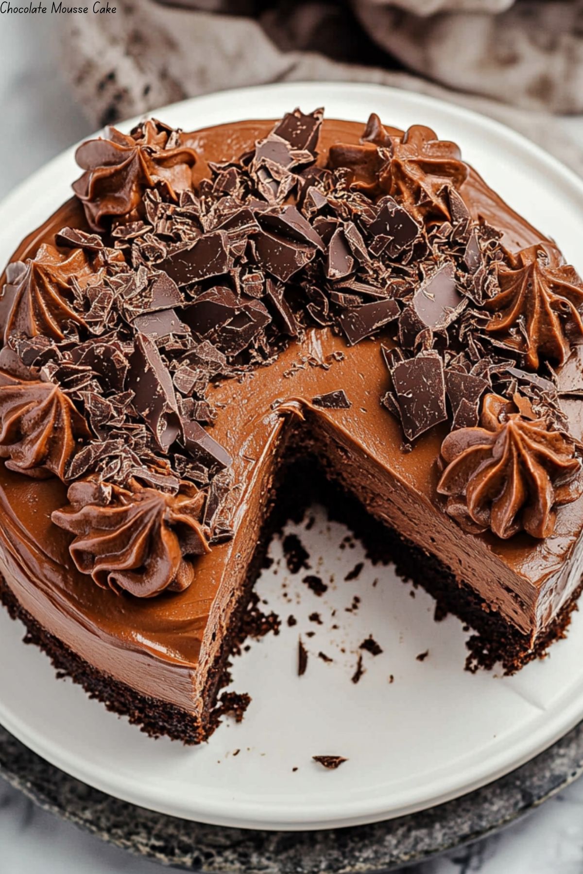 Chocolate Mousse Cake