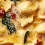 Creamy Sun-dried Tomato and Spinach Ravioli 5 Creamy Sun-dried Tomato and Spinach Ravioli