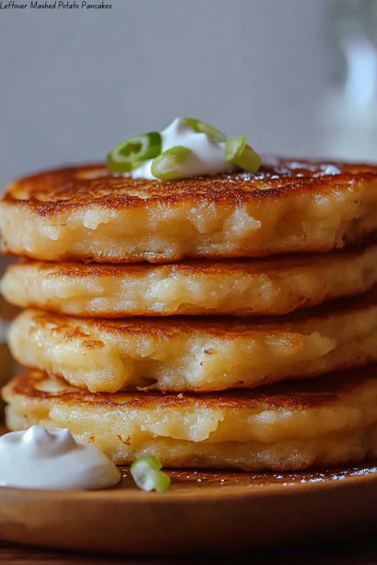 Leftover Mashed Potato Pancakes