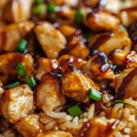Honey BBQ Chicken Rice 3 Honey BBQ Chicken Rice