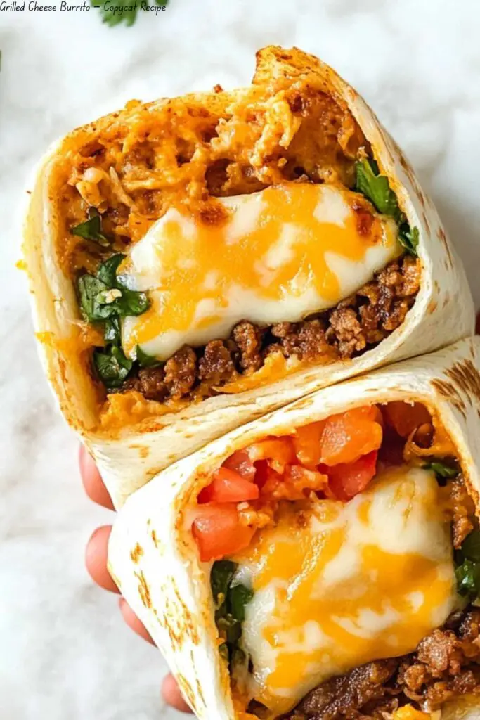 Grilled Cheese Burrito – Copycat Recipe 4 Grilled Cheese Burrito – Copycat Recipe