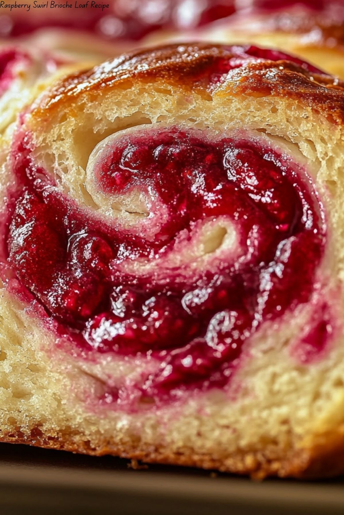 Raspberry Swirl Brioche Loaf Recipe