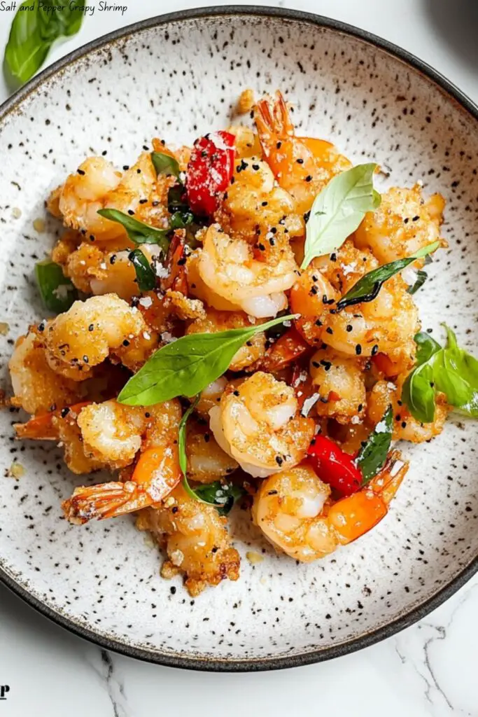 Salt and Pepper Crispy Shrimp 4 Salt and Pepper Crispy Shrimp