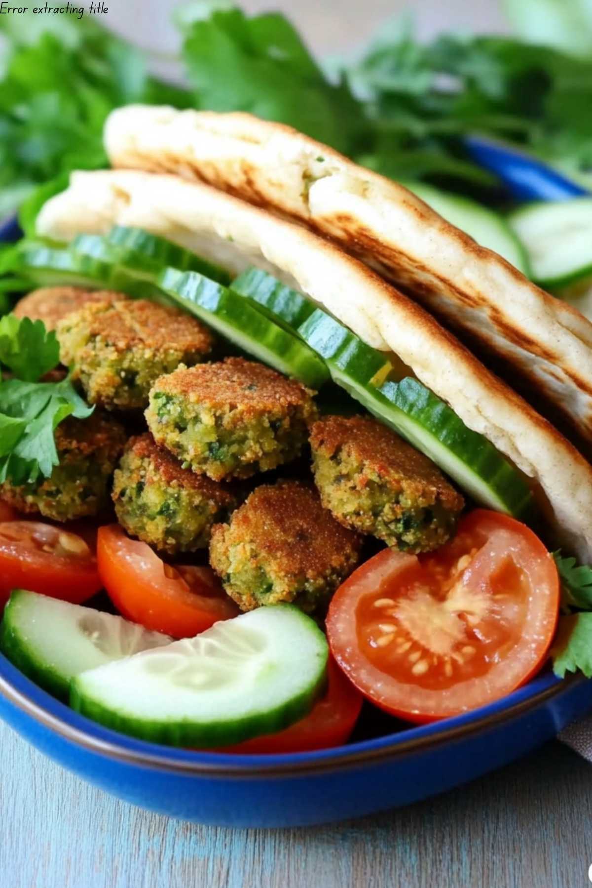 Homemade Falafel with Tahini Sauce