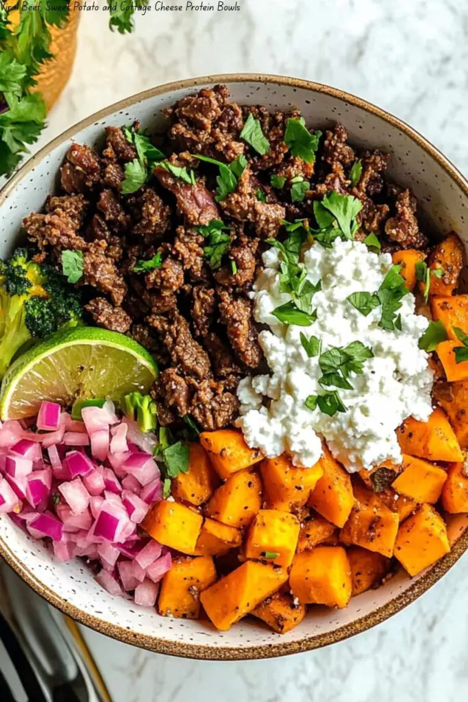 Viral Beef, Sweet Potato and Cottage Cheese Protein Bowls 4 Viral Beef, Sweet Potato and Cottage Cheese Protein Bowls