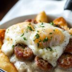 Sausage and Gravy Breakfast Poutine 5 Sausage and Gravy Breakfast Poutine