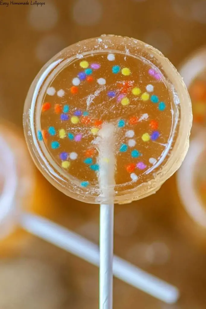 Easy Homemade Lollipops 4 Easy Homemade Lollipops