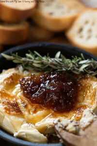 Baked Brie with Fig Jam: A Yummy and Easy Recipe