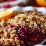 Cranberry Orange Pecan Crisp 5 Cranberry Orange Pecan Crisp