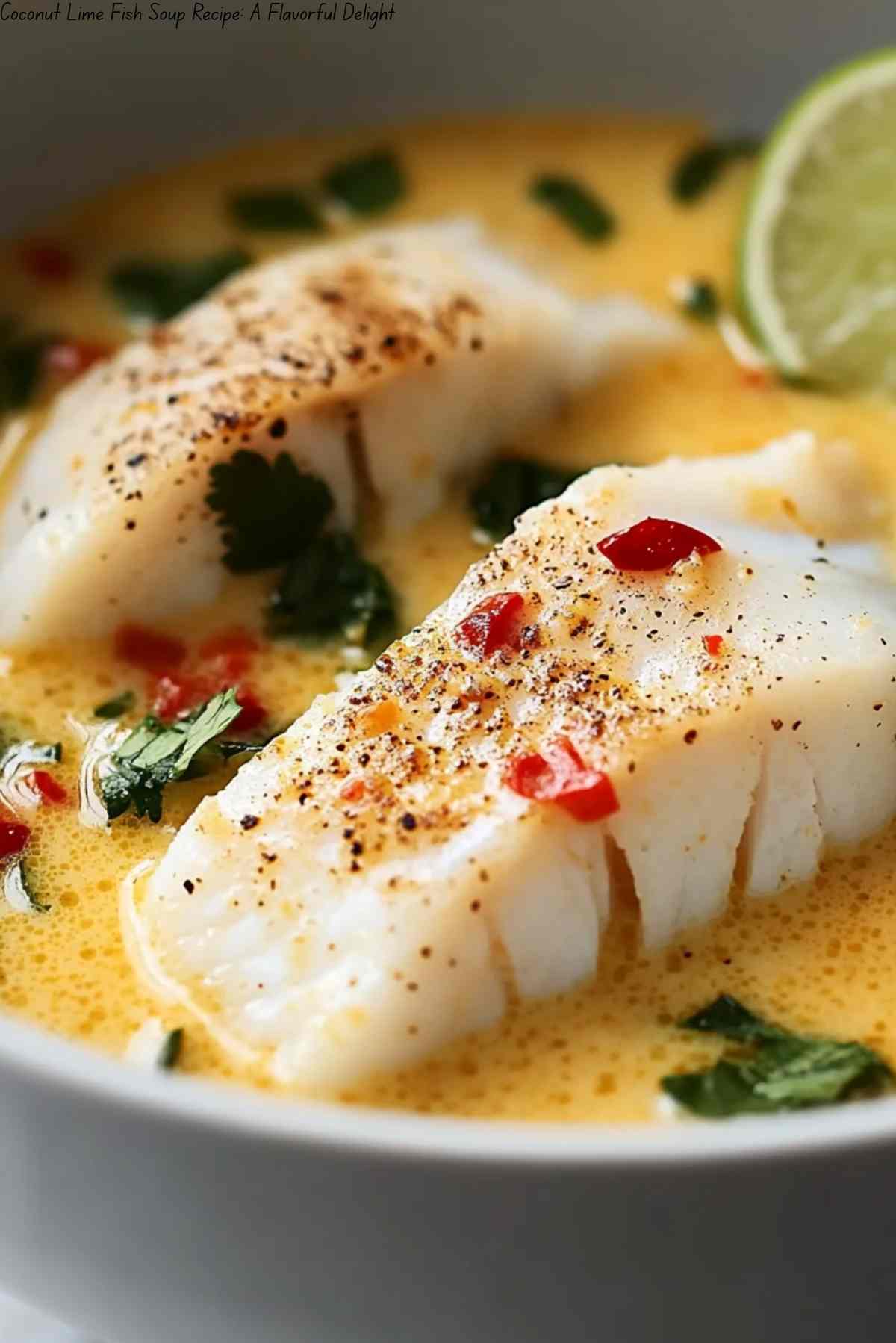 Coconut Lime Fish Soup Recipe: A Flavorful Delight