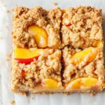 Peaches and Cream Crumble Bars 5 Peaches and Cream Crumble Bars