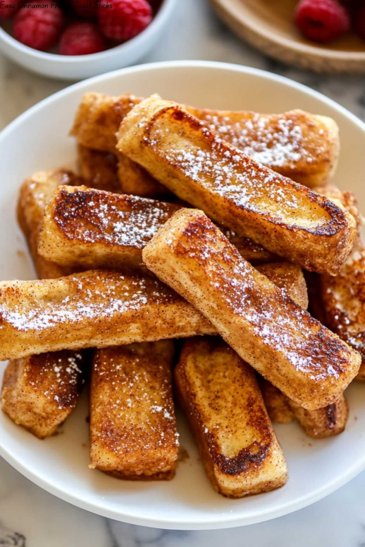 Easy Cinnamon French Toast Sticks