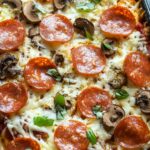 Low Carb Pizza Casserole 5 Low Carb Pizza Casserole