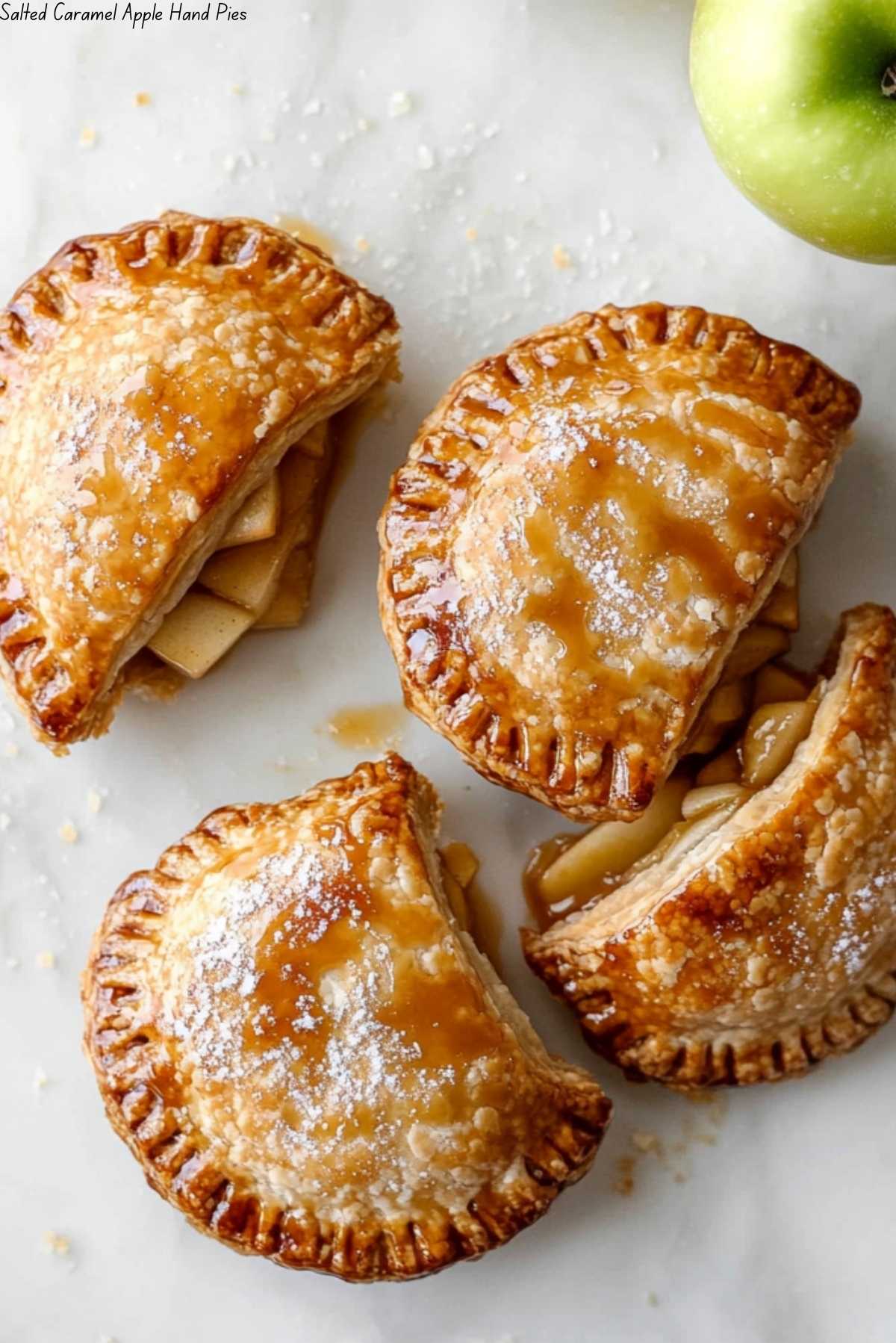 Salted Caramel Apple Hand Pies