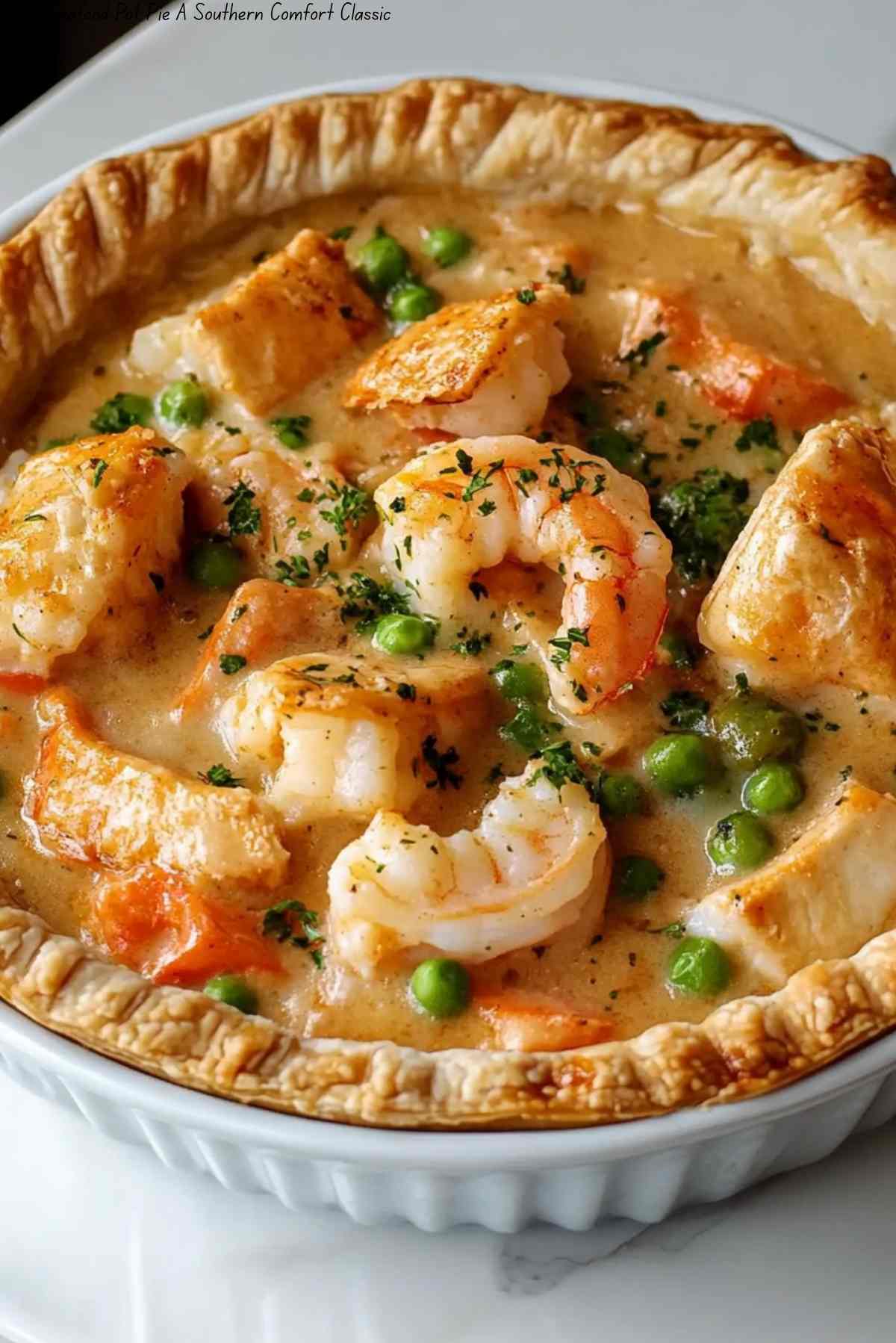 Cajun Seafood Pot Pie A Southern Comfort Classic