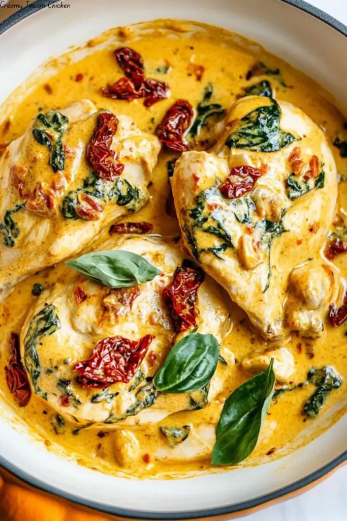 Creamy Tuscan Chicken 4 Creamy Tuscan Chicken