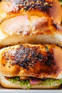 BBQ Chicken Sliders