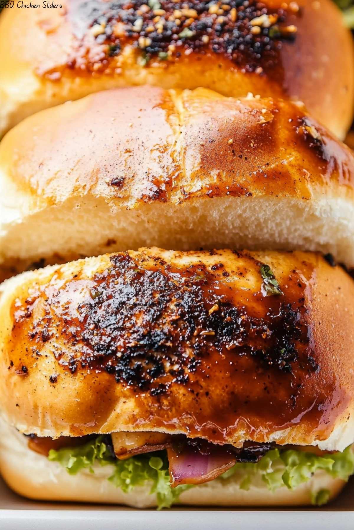BBQ Chicken Sliders