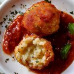 Arancini (Rice Balls) with Marinara Sauce 5 Arancini (Rice Balls) with Marinara Sauce