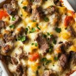 PHILLY CHEESE STEAK CASSEROLE 5 PHILLY CHEESE STEAK CASSEROLE