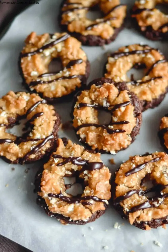 Homemade Samoas Cookies 4 Homemade Samoas Cookies
