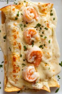 Creamy Shrimp Enchiladas
