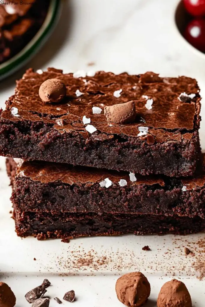 Sheet Pan Brownies 4 Sheet Pan Brownies