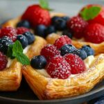 Fruit and Cream Cheese Breakfast Pastries