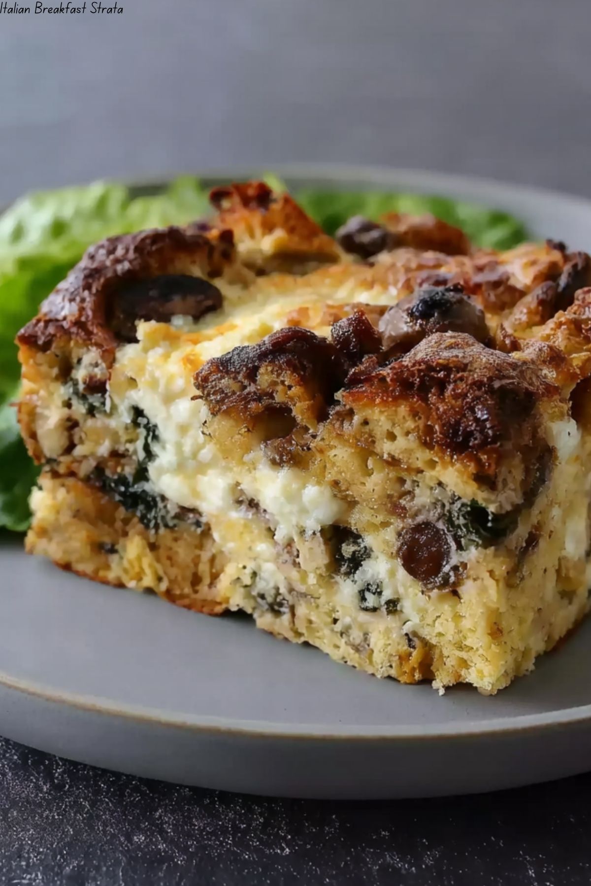 Italian Breakfast Strata