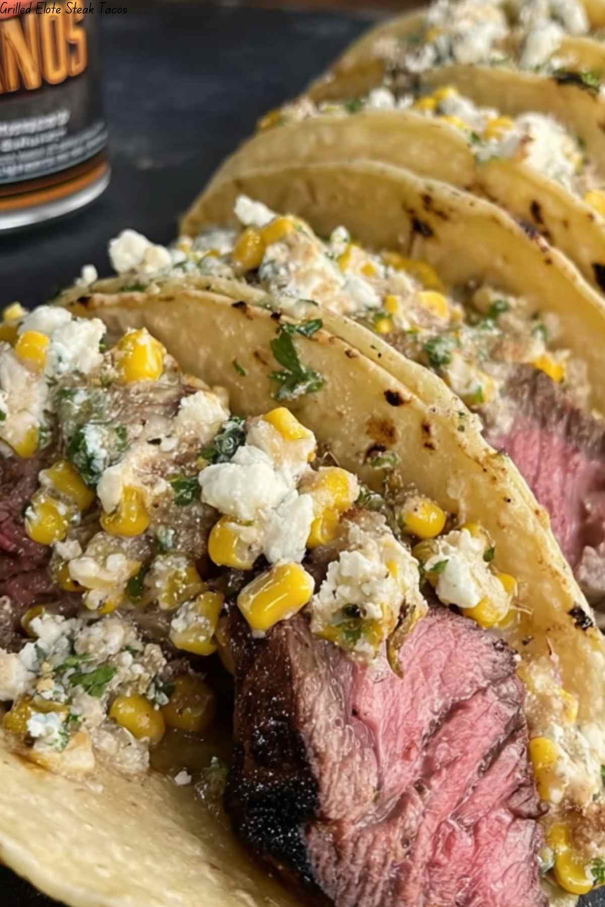Grilled Elote Steak Tacos