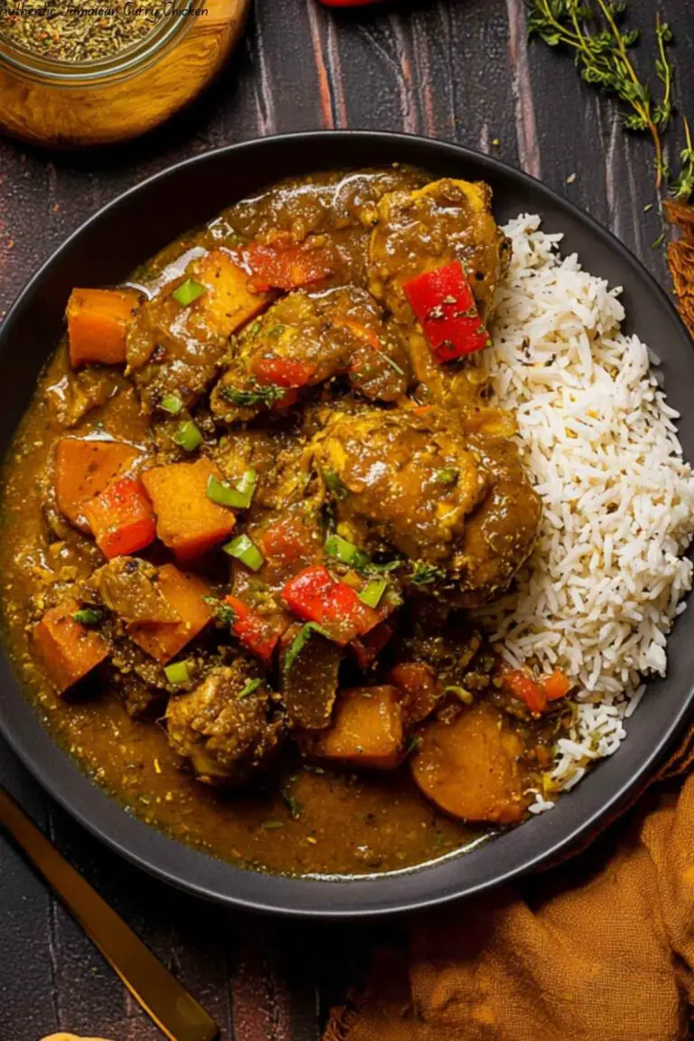 Authentic Jamaican Curry Chicken