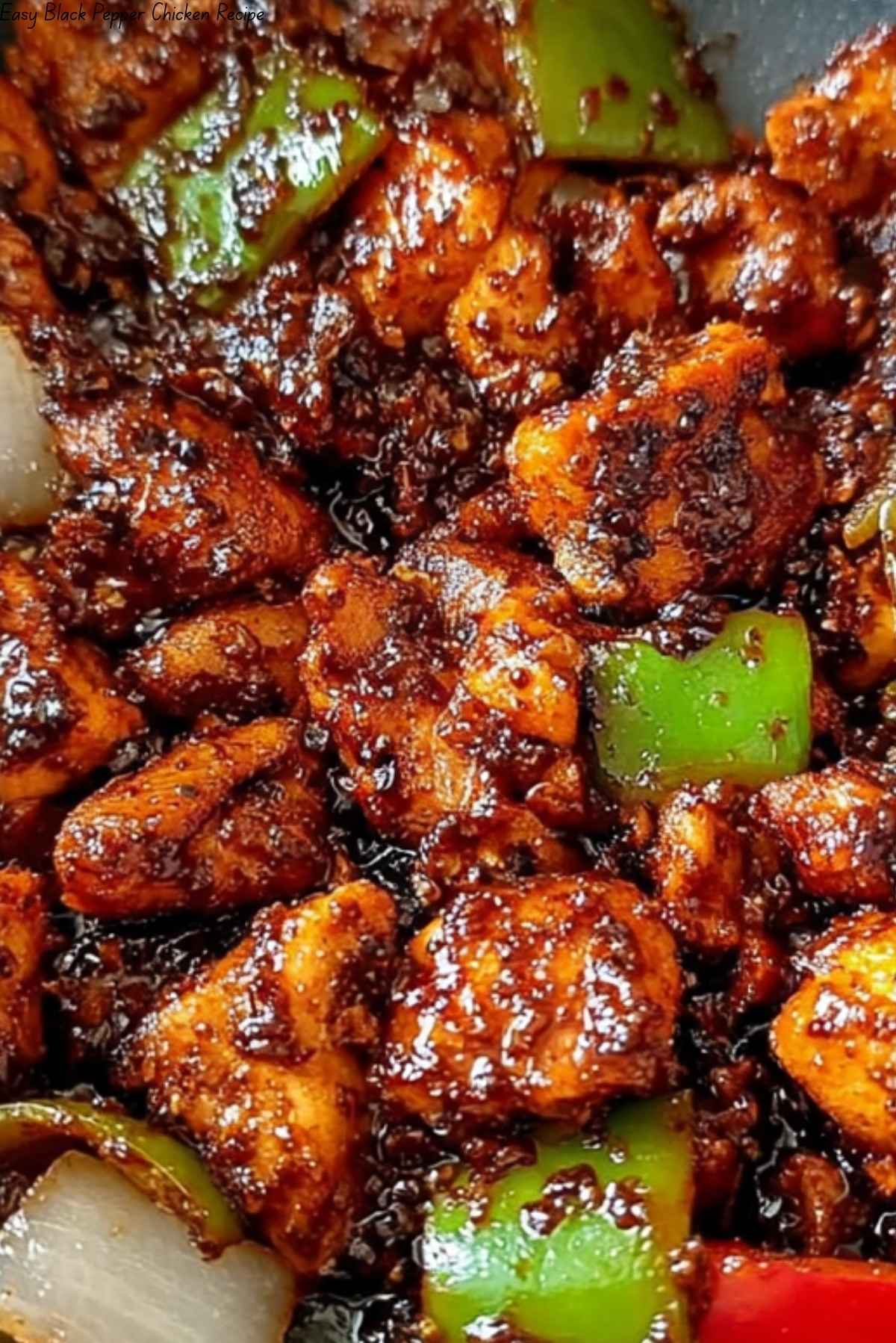 Easy Black Pepper Chicken Recipe