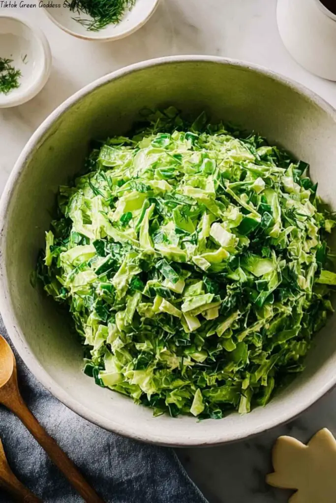 Tiktok Green Goddess Salad Recipe 4 Tiktok Green Goddess Salad Recipe