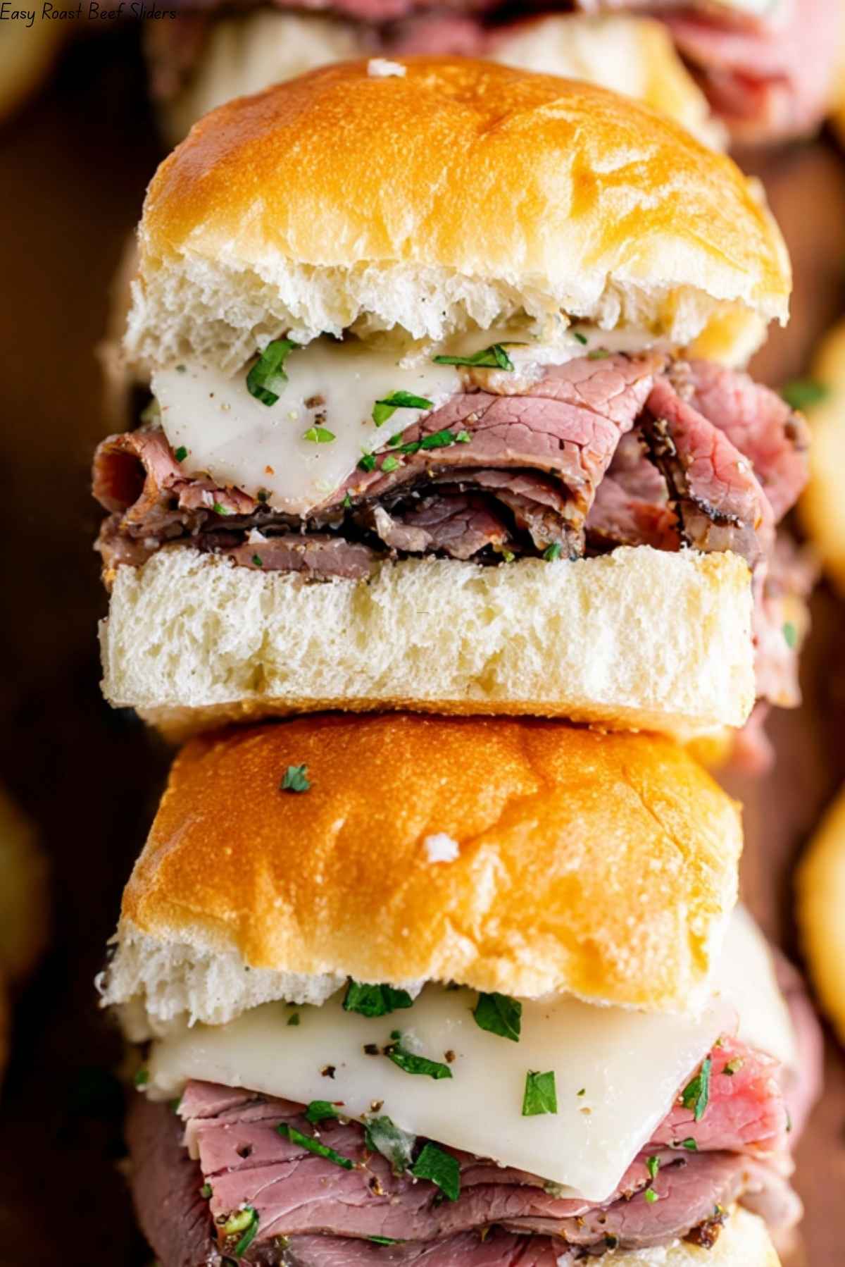 Easy Roast Beef Sliders