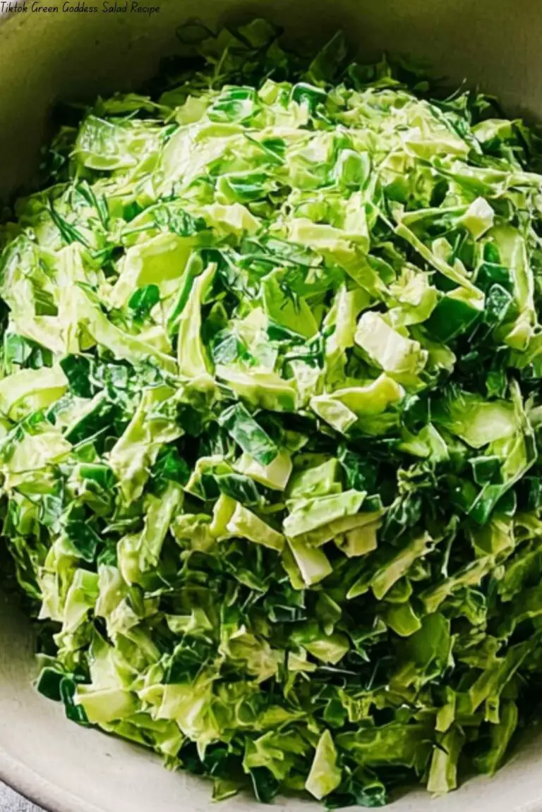 Tiktok Green Goddess Salad Recipe