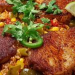 Tex-Mex Pork Chops and Rice Skillet 5 Tex-Mex Pork Chops and Rice Skillet