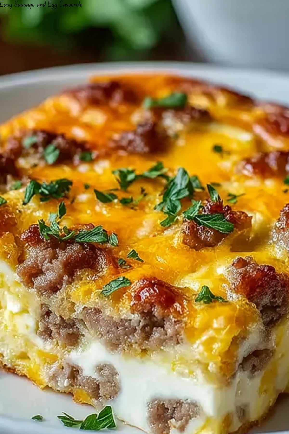 Easy Sausage and Egg Casserole
