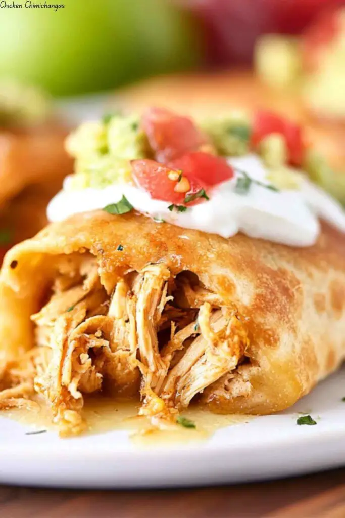 Chicken Chimichangas 4 Chicken Chimichangas