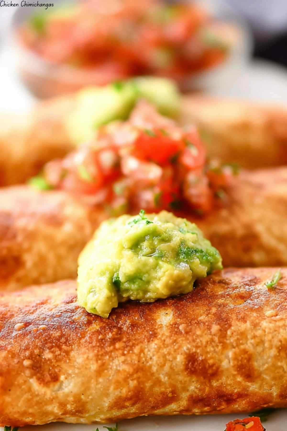 Chicken Chimichangas