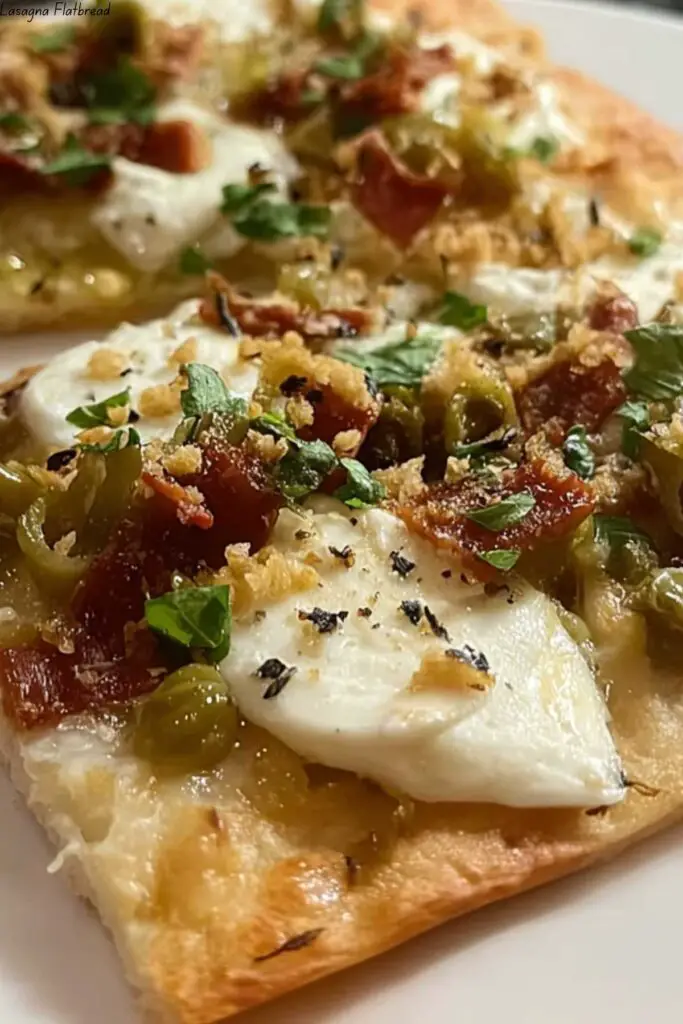 Lasagna Flatbread 4 Lasagna Flatbread