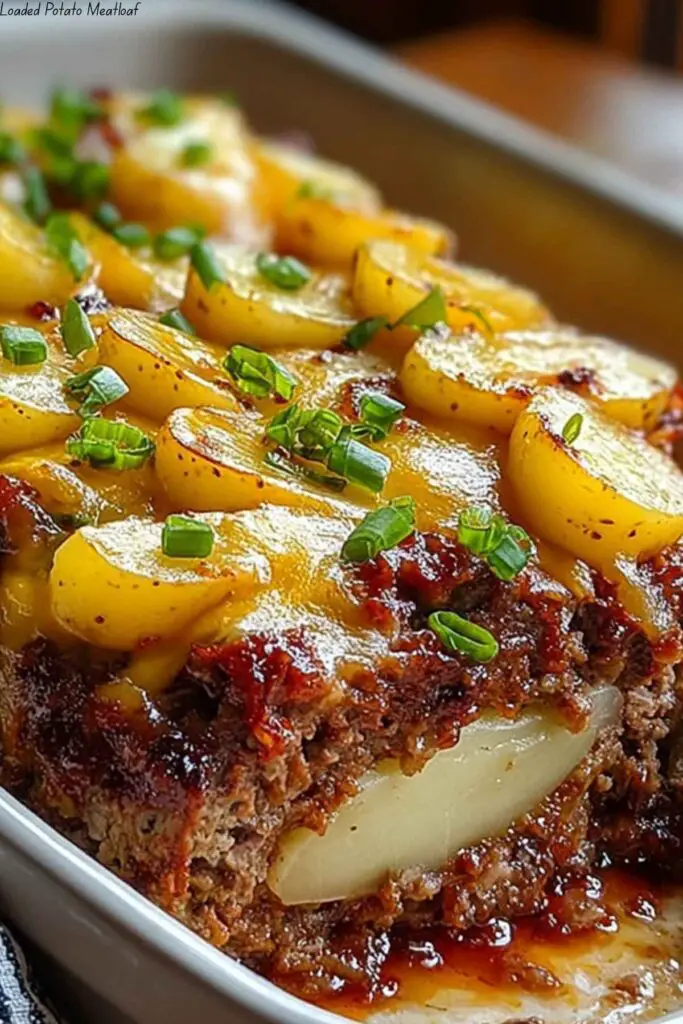Loaded Potato Meatloaf 4 Loaded Potato Meatloaf