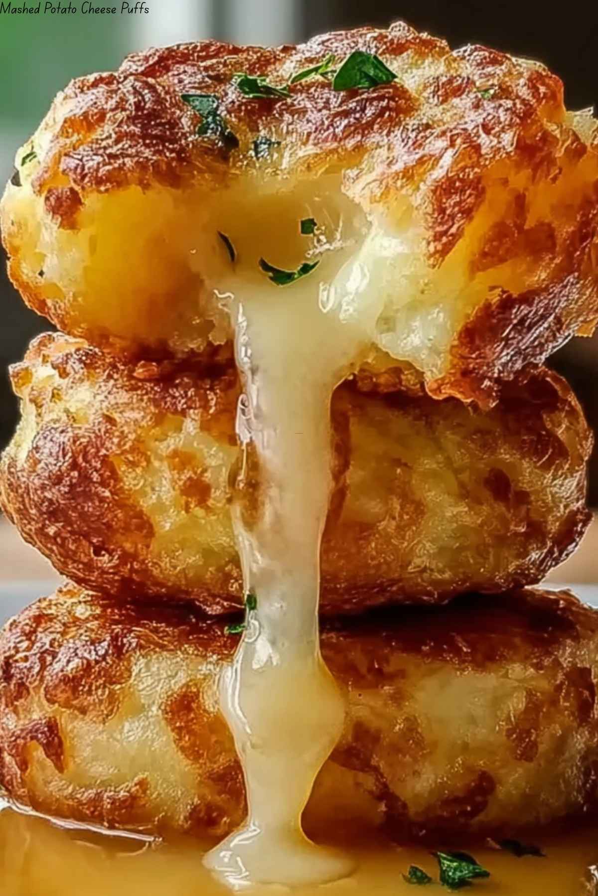Mashed Potato Cheese Puffs