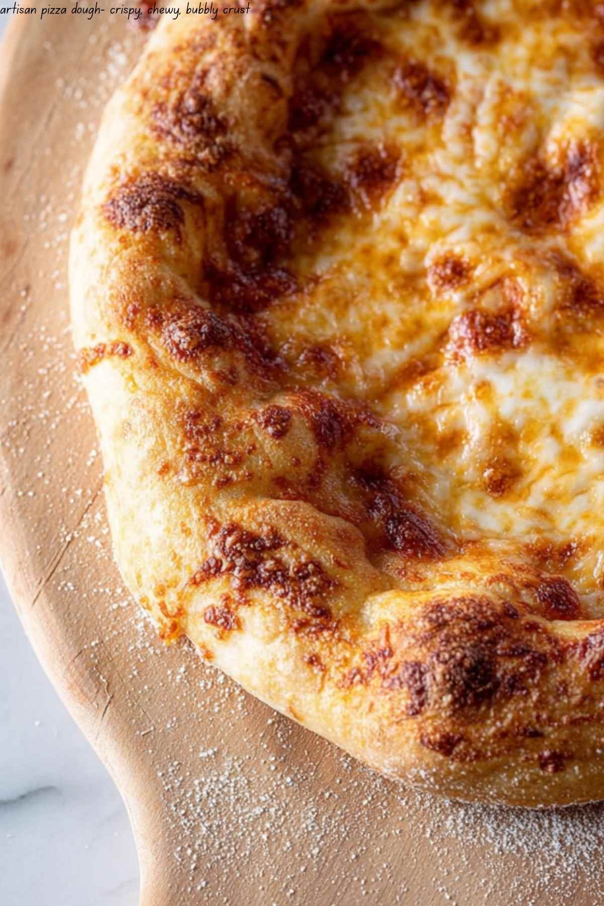 Artisan Pizza Dough - Crispy, Chewy, Bubbly Crust
