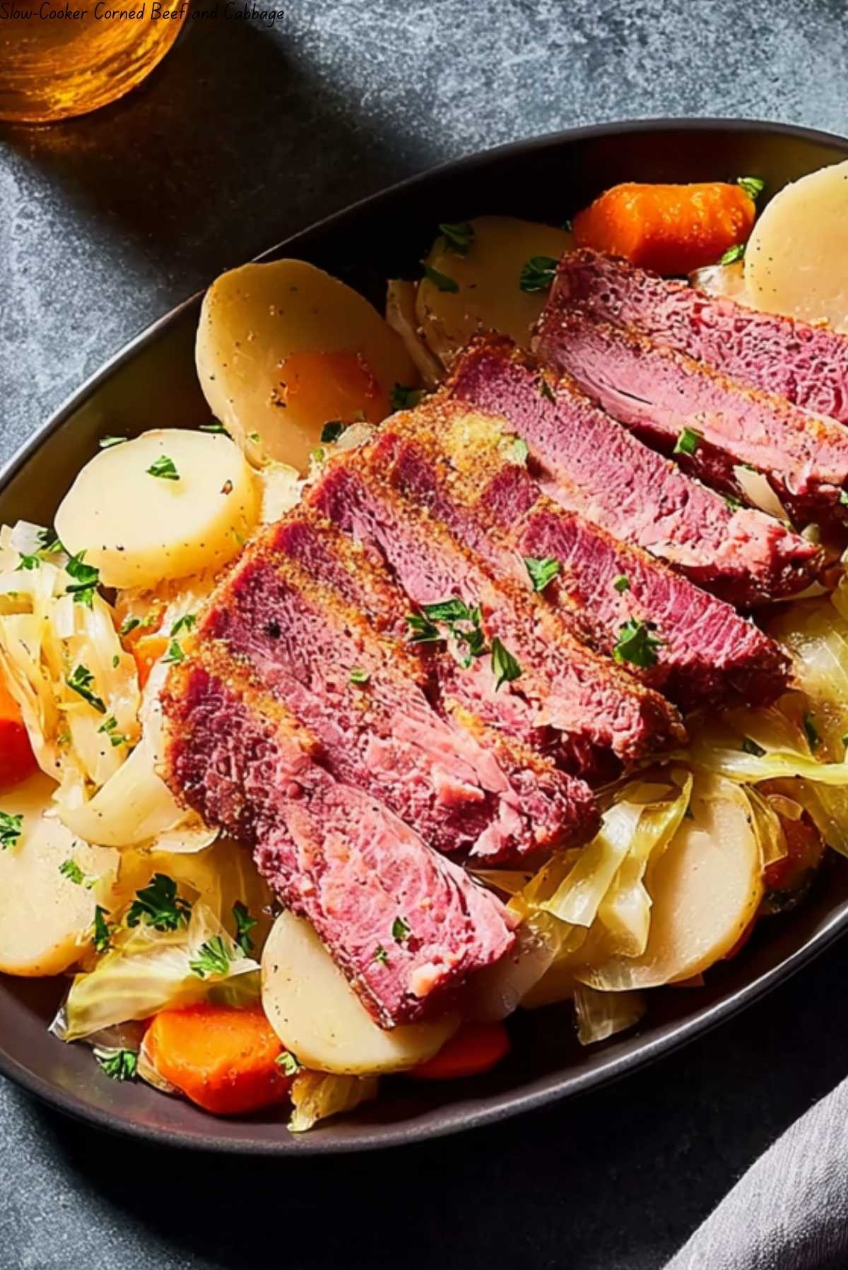 Slow-Cooker Corned Beef and Cabbage